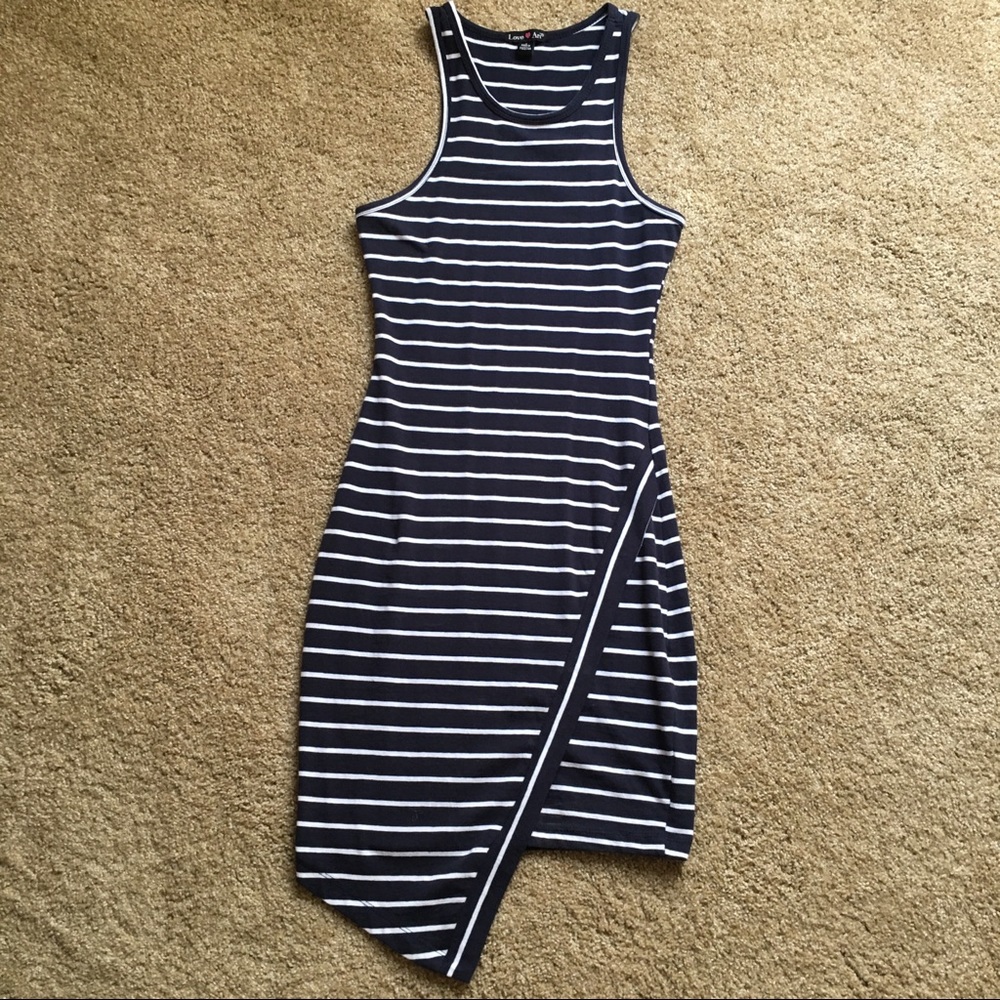 Body Con Asymmetrical Dress